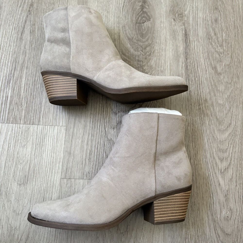 BP WALLIS-FAB‎ WOMEN NORDSTROM GREY TAUPE BOOTIES 6M